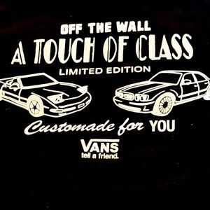 Vans Classic Fit Black Tee